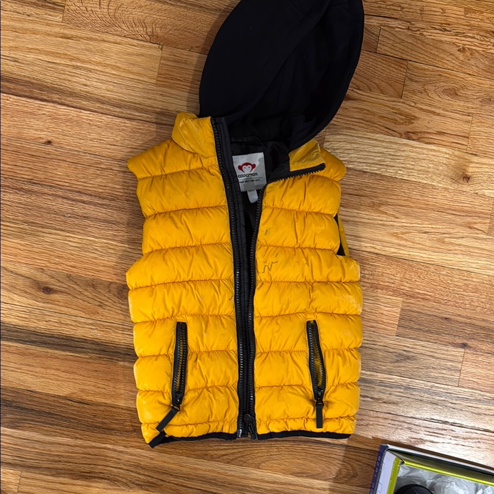 Appaman Yellow and Black Kids Vest